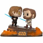 Duel on Mustafar (Smuggler's Bounty Exc): Funk o Pop! Vinyl Figure + 1 Official S.W. Trading Card Bundle (222 - 00031) Duel on Mustafar (Smuggler's Bounty Exc): Funk o Pop! Vinyl Figure + 1 Official S.W. Trading Card Bundle (222 - 00031)